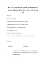 Thu hồi và công khai việc thu hồi dấu nghiệp vụ của thương nhân kinh doanh dịch vụ giám định thương mại. pot