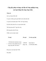 Cấp giấy phép sử dụng vật liệu nổ công nghiệp trong các họat động thi công công trình. pps