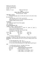 Bài : Chia cho số có ba chữ số