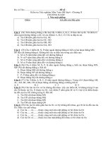 Kiem tra trac nghiem HH6-Nua mat phang