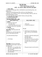 giáo án lớp 1 tuần 19