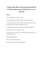 Cấp giấy chứng nhận cho đối tượng đã chấp hành một nửa thời hạn ghi trong quyết định bắt buộc vào cơ sở chữa bệnh pptx