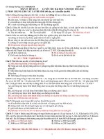 đề thi thử đại học môn sinh học 2014 (m05)