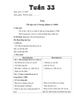 giáo án 2, tuần 33