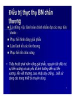 Đại cương về cấp cứu chấn thương cơ quan vận động (Phần 2) doc