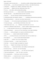 on hi lop 9-trac nghiem