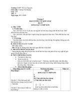 Giáo án lớp 12NC: bài Kim loại