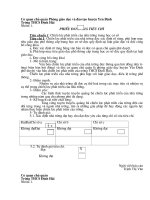 Phiếu đánh giá tiêu chi trọn bộ