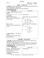 giáo án theo chuẩn KTKN lớp4 tuần 26