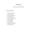 Phân tích các tỷ số nhằm đánh giá tình hình tài chính của công ty cổ phần bánh kẹo Hải Hà