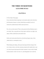 LUYỆN ĐỌC ANH NGỮ QUA CÁC TÁC PHẨM VĂN HỌC-THE THREE MUSKERTEERS ALEXANDRE DUMAS CHAPTER 44 pptx
