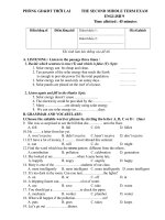 De kiem tra giua HK2- AV 9