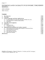 Handbook of Econometrics Vols1-5 _ Chapter 19 pdf