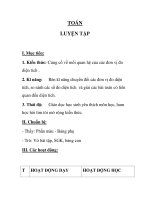 TOÁN LUYỆN TẬP tuần 6 pdf