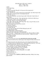 đề kiẻm tra giữa học kì II môn TV