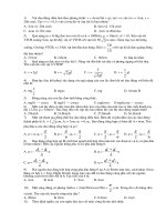 Đề thi thử đại học môn vật lí số 11