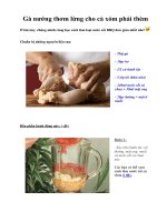 Gà nướng thơm lừng cho cả xóm phải thèm ppsx