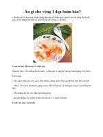 Ăn gì cho vòng 1 đẹp hoàn hảo? pptx