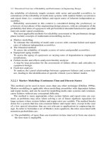 Handbook of Reliability, Availability, Maintainability and Safety in Engineering Design - Part 10 pptx