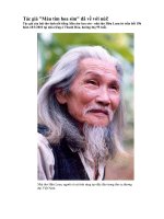 Vĩnh biệt nhà thơ Hữu Loan