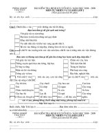 Đề KT cuối năm TNXH L2,3