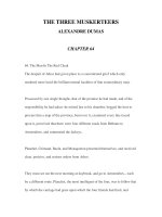 LUYỆN ĐỌC ANH NGỮ QUA CÁC TÁC PHẨM VĂN HỌC-THE THREE MUSKERTEERS ALEXANDRE DUMAS CHAPTER 64 pptx