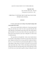 Lịch sử các học thuyết và tư tưởng chính trị