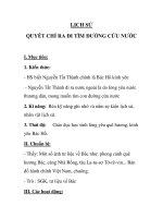 LỊCH SỬ QUYẾT CHÍ RA ĐI TÌM ĐƯỜNG CỨU NƯỚC potx