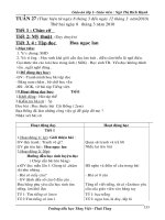 Bài soạn lớp 1. Tuàn 27