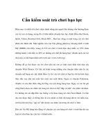 Kiến thức cha me cần biết - Phần 16 pptx