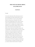 LUYỆN ĐỌC TIẾNG ANH QUA CÁC TÁC PHẨM VĂN HỌC -THE COUNT OF MONTE CRISTO ALEXANDRE DUMAS CHAPTER 70 docx