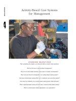 Cost Accounting Traditions And Innovations - Chapter 4 ppt