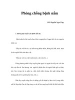 Phòng chống bệnh nấm pptx