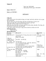 GIAO AN TUAN 29 ( Lop 1)