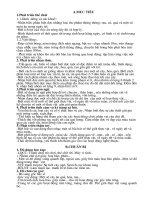 Mục tiêu-Mạng ND-MHĐ CD: Thực vật xung quanh bé