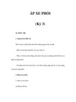 ÁP XE PHỔI (Kỳ 3) potx