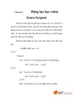 Nâng cao chất lượng điều khiển cho robot Scara, chương 7 docx