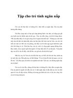 Kỹ năng làm cha mẹ - Phần 18 doc