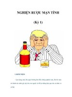NGHIỆN RƯỢU MẠN TÍNH (Kỳ 1) pot