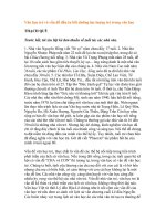 VẤN ĐỀ BỒI DƯỠNG NĂNG LỰC TRẺ