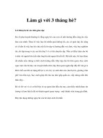 Gìai quyết tình huống ở trẻ - Phần 9 ppsx