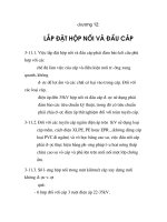 thiết kế hệ thống điện nông thôn, chương 12 pptx