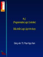 PLC (Programmable Logic Controller) , điều khiển Logic Lập trình được pptx