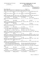 ĐỀ THI HKII- NGUYỄN ĐÁNG