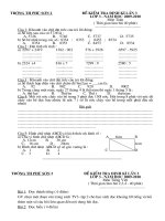 Đề kiểm tra định kì lần 3 - lớp 3 - CKTKN