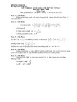 Đề thi HSG huyện Yên Bình năm 2009