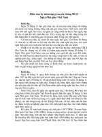 Diễn văn kỷ niệm 20/11