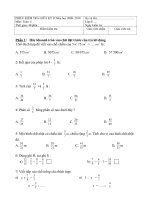 ĐỀ KT GIỮA HKII- LỚP 4