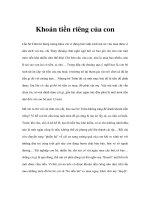 Dạy con sử dụng tiền pps