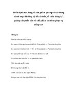 Thẩm định nội dung và sản phẩm quảng cáo có trong danh mục đã đăng ký để cá nhân, tổ chức đăng ký quảng cáo phân bón và chế phẩm sinh học phục vụ trồng trọt docx